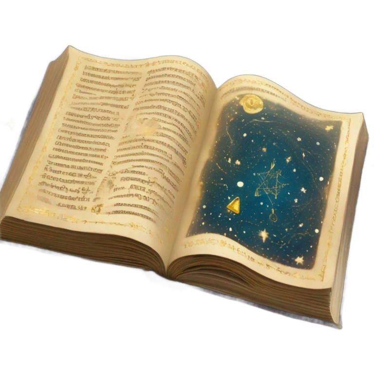 magical astral book emoji