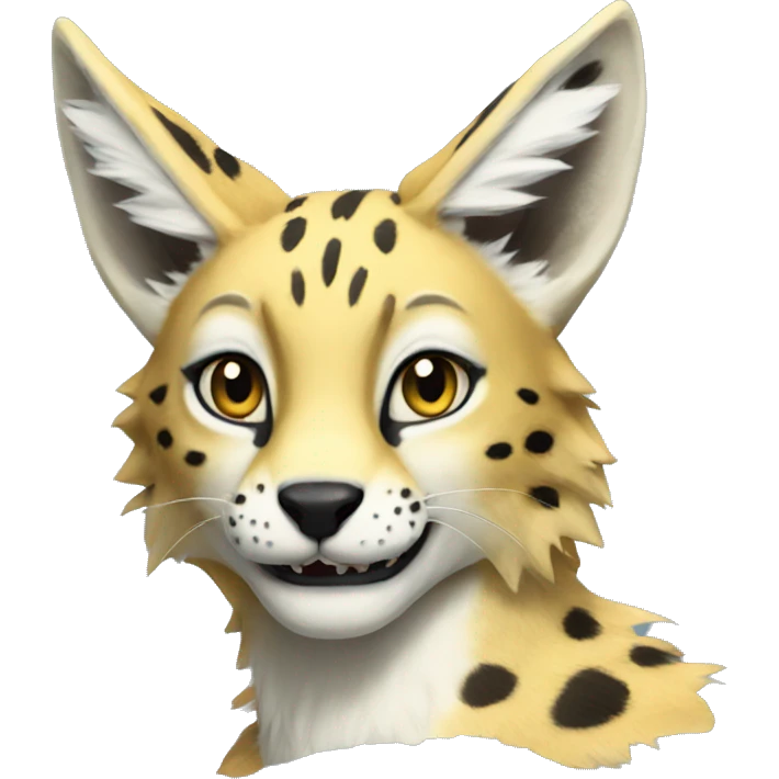 Sergal-Serval emoji