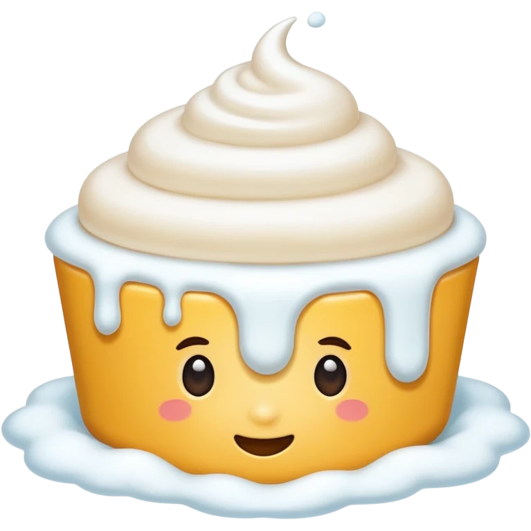 Cold foam emoji