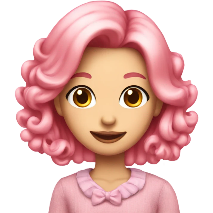 Girly heart happy birthday  emoji