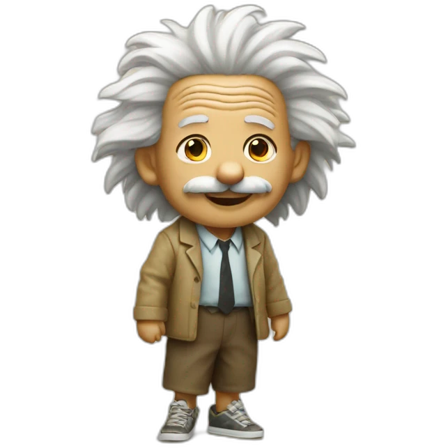 Einstein in the beach emoji