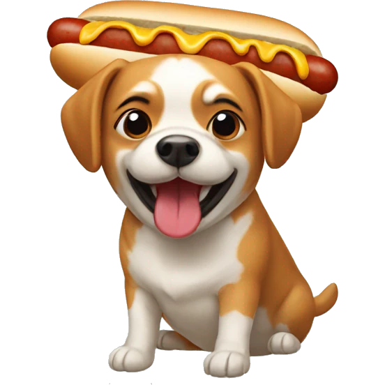 Panada-dog-hotdog emoji