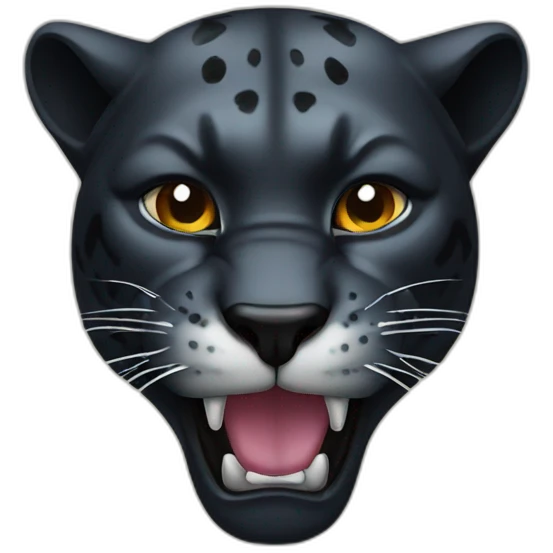 panther head emoji