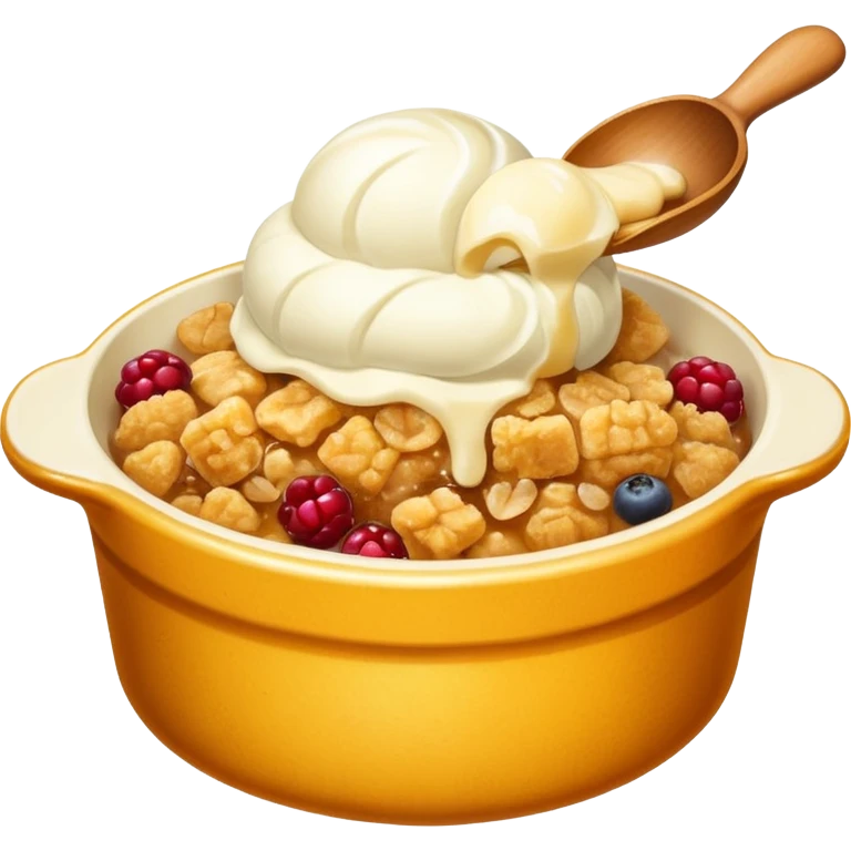 Fruit crumble emoji