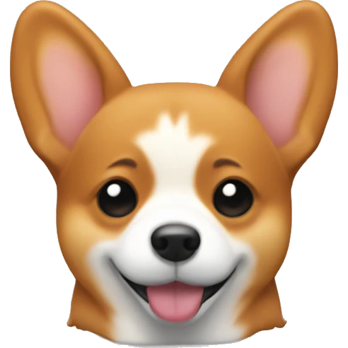 Corgi butt emoji