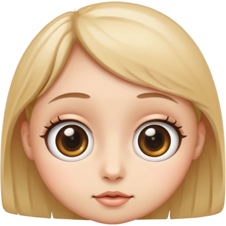 Big eyes emoji