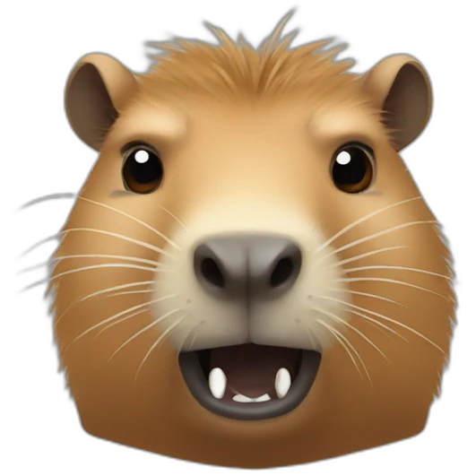 capybara angry emoji