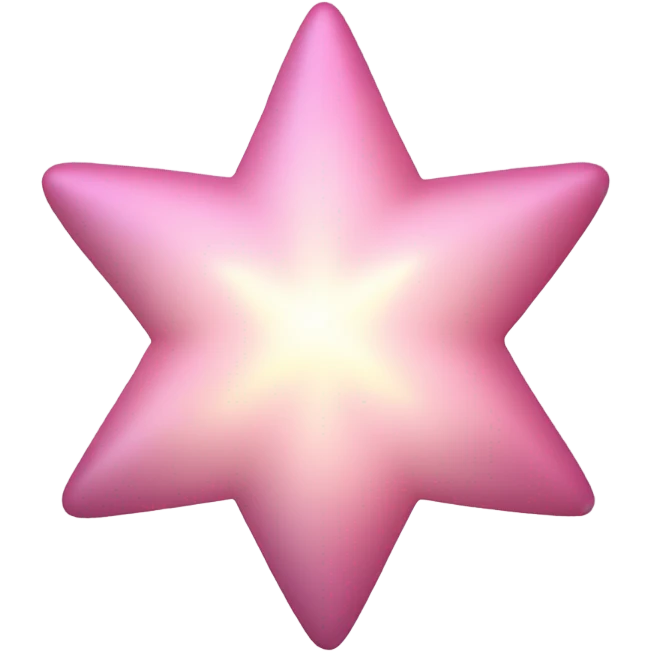 pink star emoji