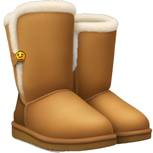 ugg shoes emoji