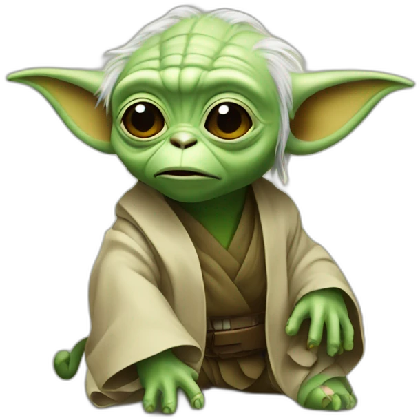 star wars yoda monkey emoji
