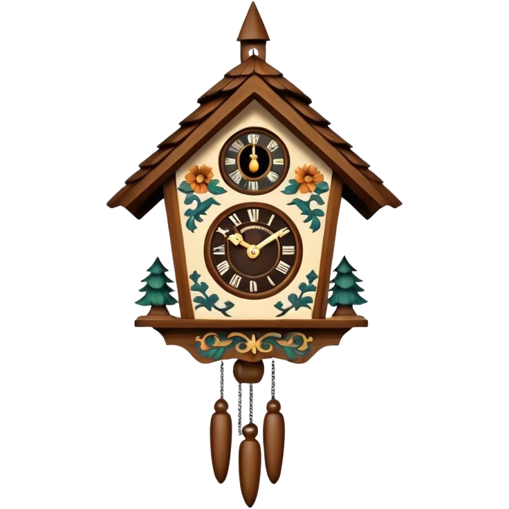 cuckoo clock  emoji