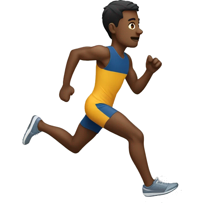runner with one leg emoji