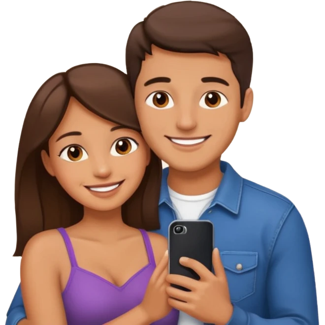 couple photo romantic inside phone wallpaper  emoji