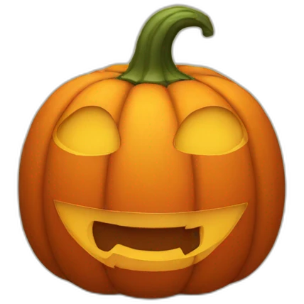 Halloween pumpkin emoji