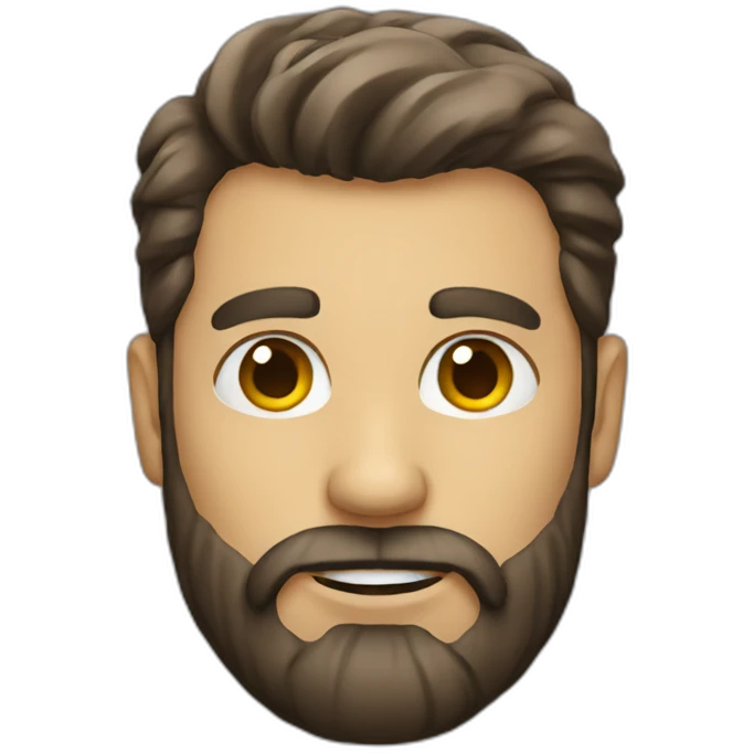 Man with a beard emoji