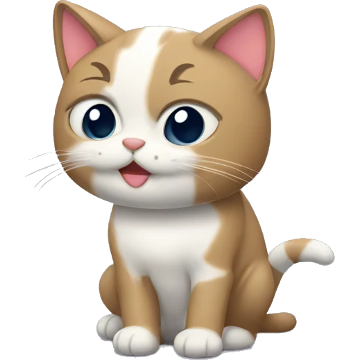 gato con un lazo emoji