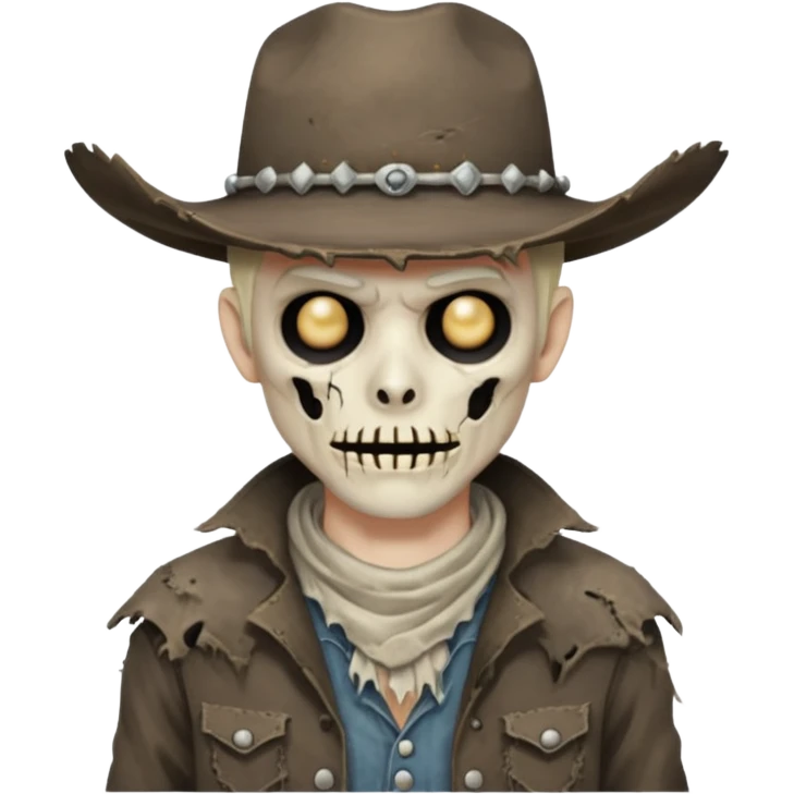 ghoul cowboy emoji