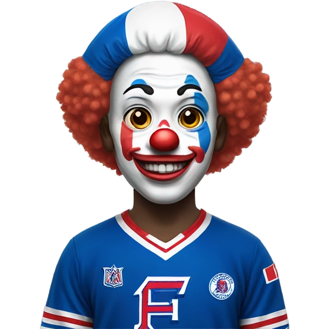 Rangers fc clown  emoji