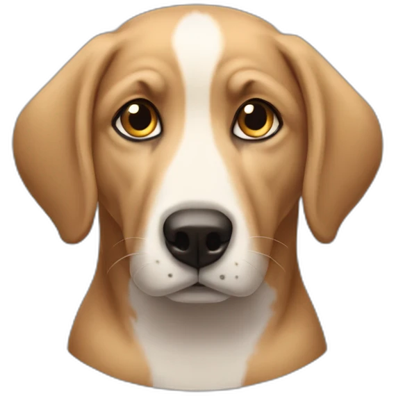 perrito con anteojos emoji