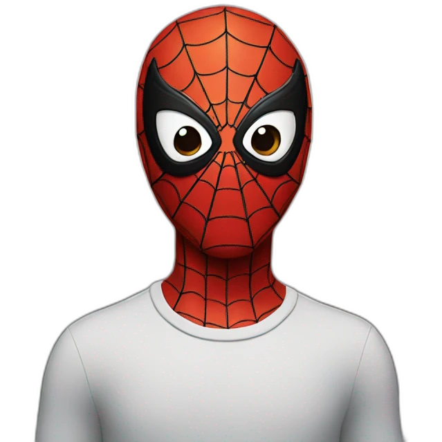 Christmas spiderman emoji