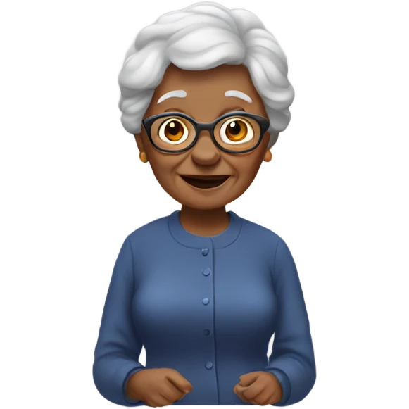 Grandma emoji