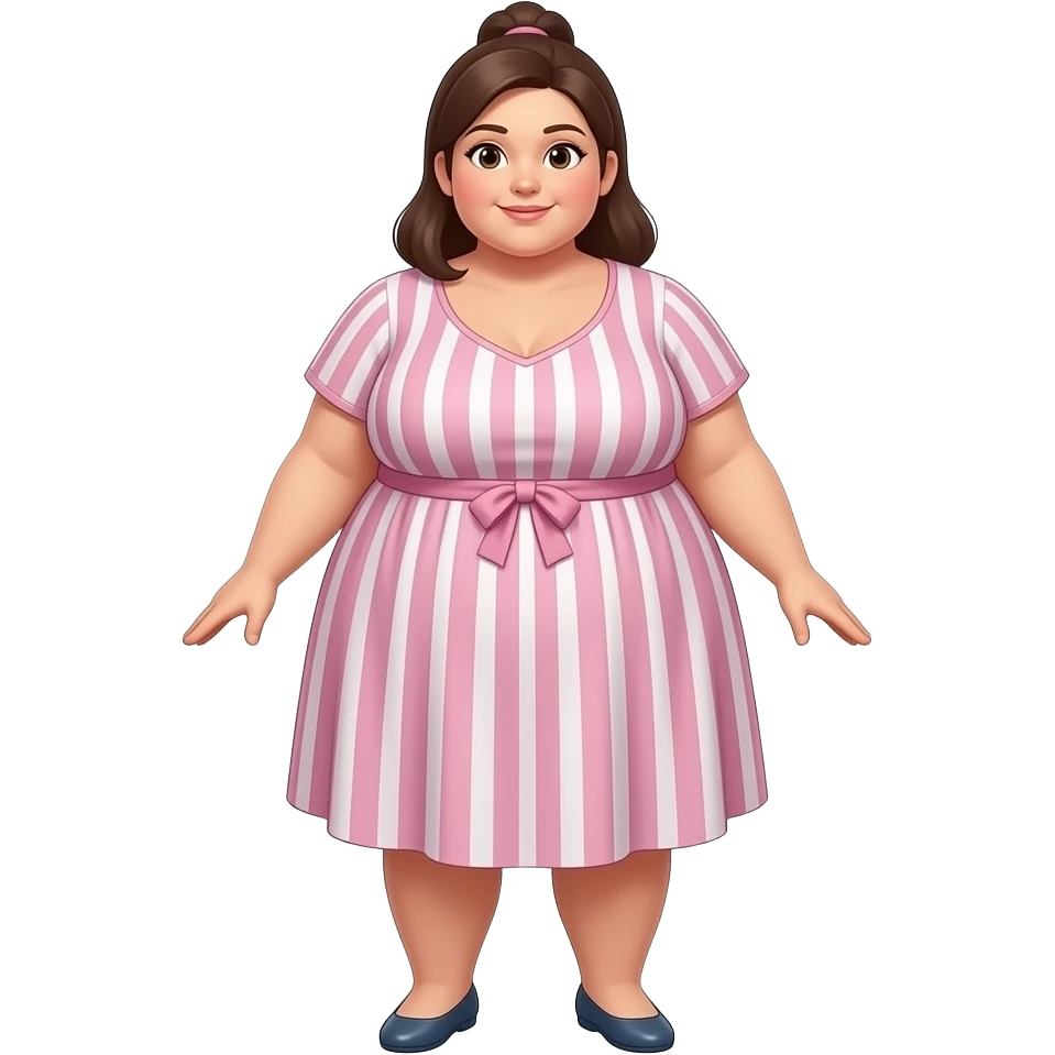 yes do that but show her body and make her fat emoji