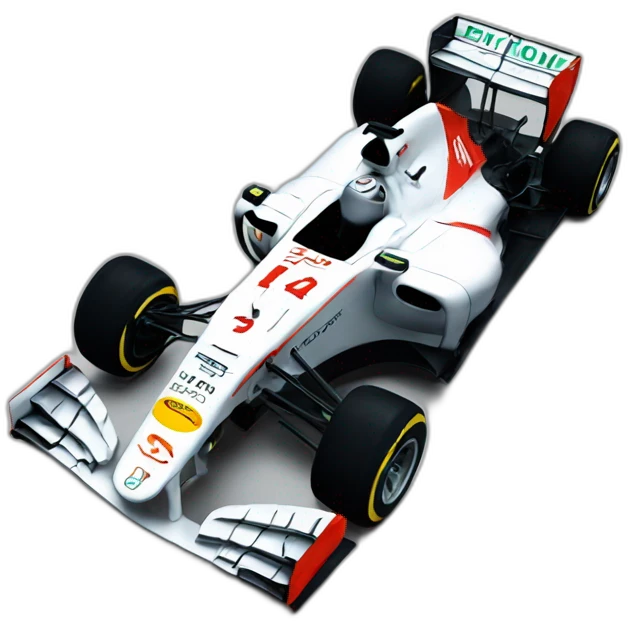 F1 car emoji