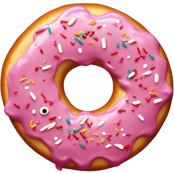 a broken donut heart emoji