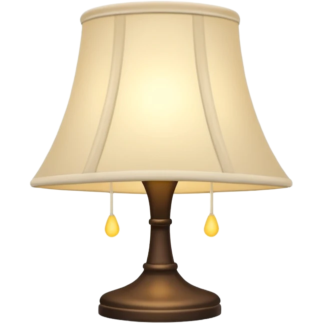 night light with lampshade emoji