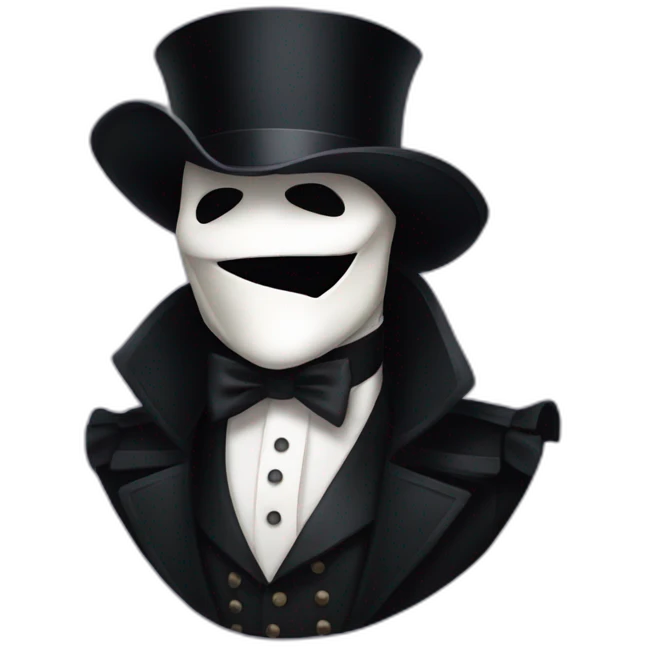 Phantom of the opera emoji