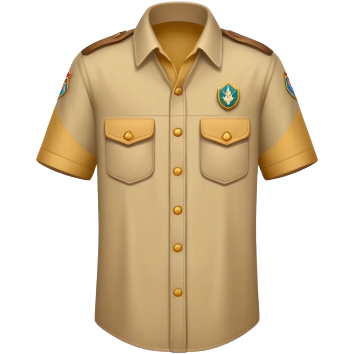 3 doigts levés d’une main scouts beige  emoji