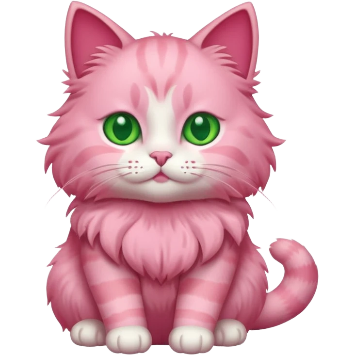 pink cat emoji
