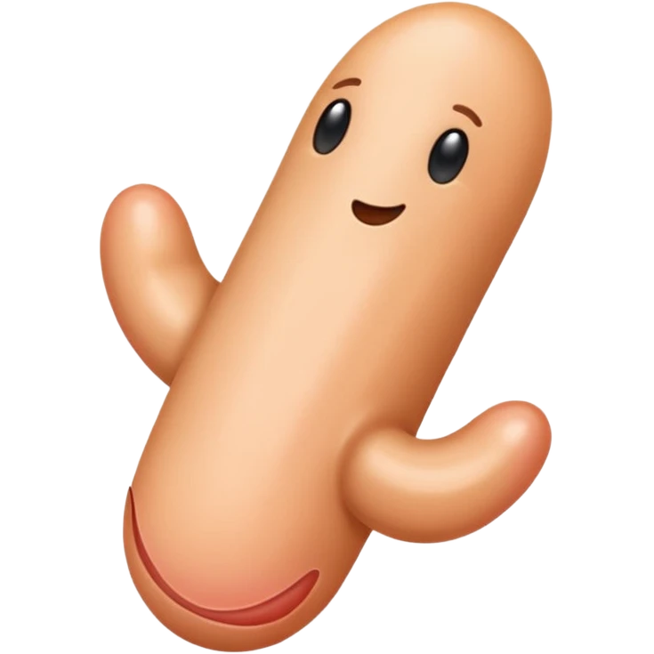 Ejaculating orgasm penis emoji