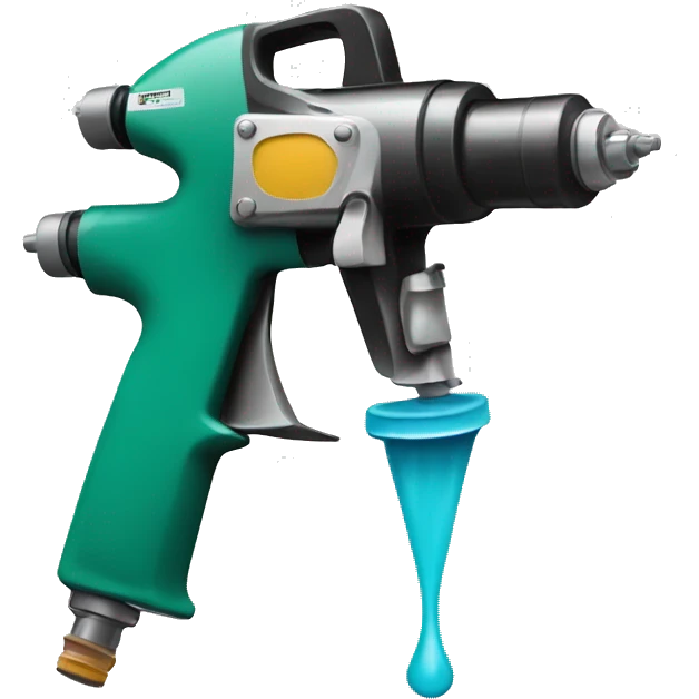 Painting spray gun emoji