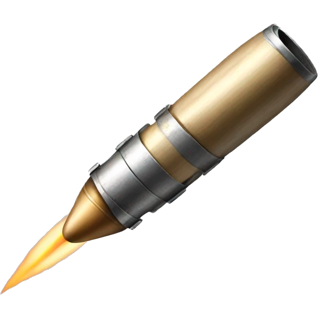 bullet flying in ai emoji