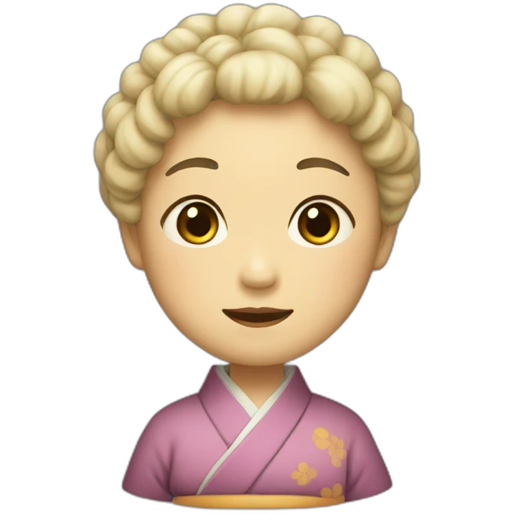 Japanese folk moester emoji