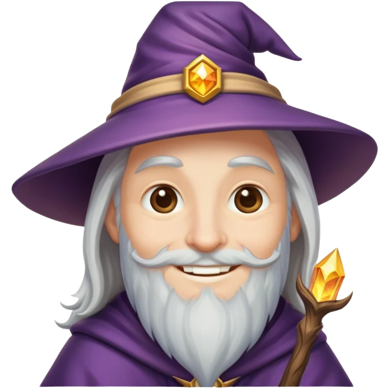 Hug wizard emoji