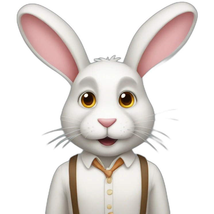 rabbit man emoji