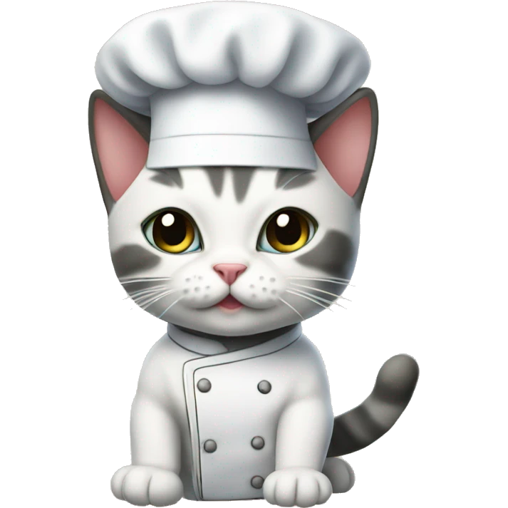 Chef kitten emoji