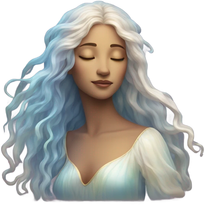astrology virgo the maiden iridescent  emoji