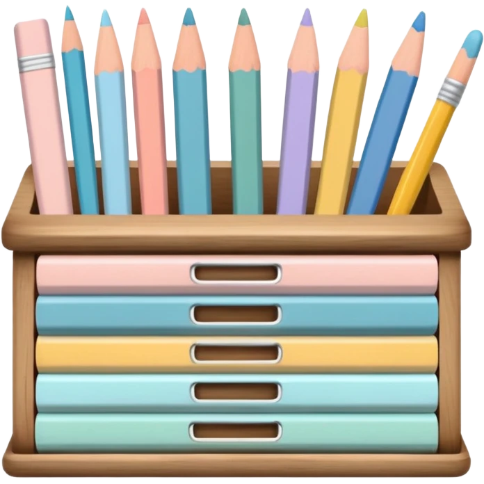 aesthetic school supplies cottage core emoji