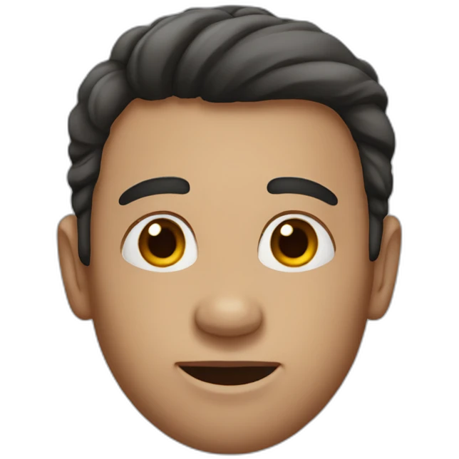 man with birthmark emoji