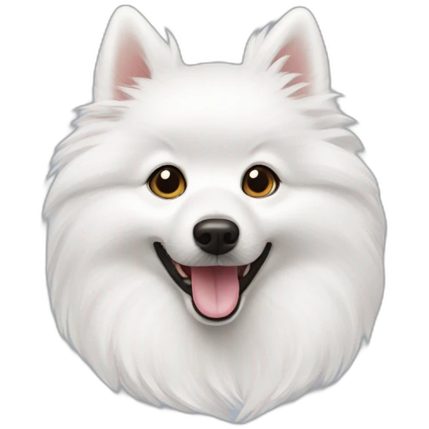 Japanese spitz fun emoji