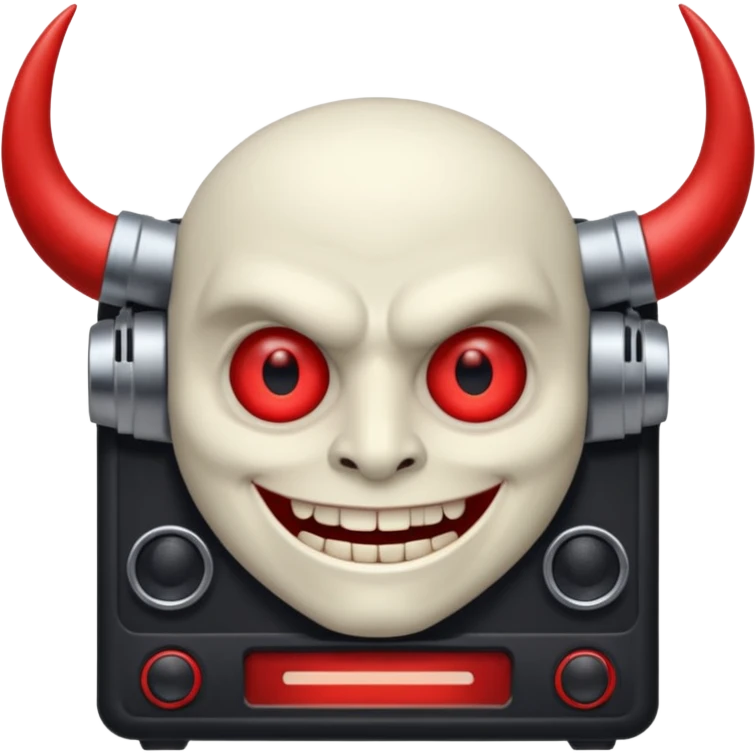 Alastor the radio demon he's a dear emoji