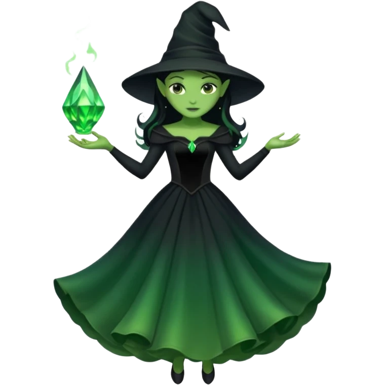 elphaba holding space emoji