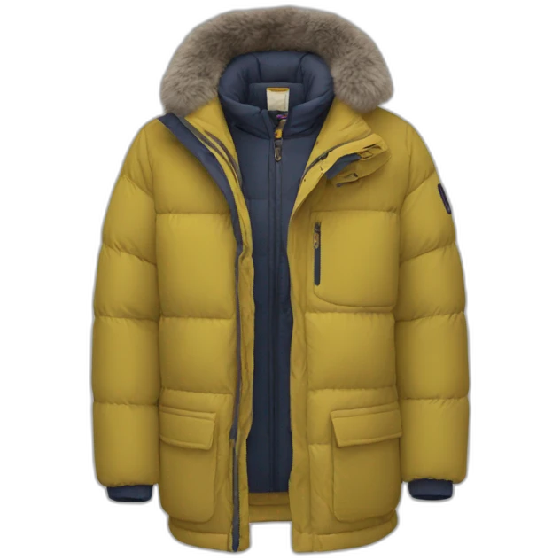 Napapijri coat emoji