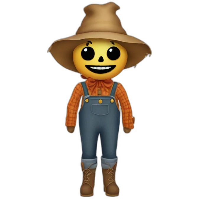 Scarecrow emoji