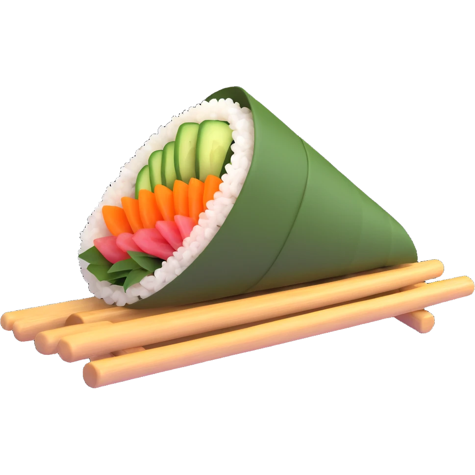 temaki handroll sushi emoji