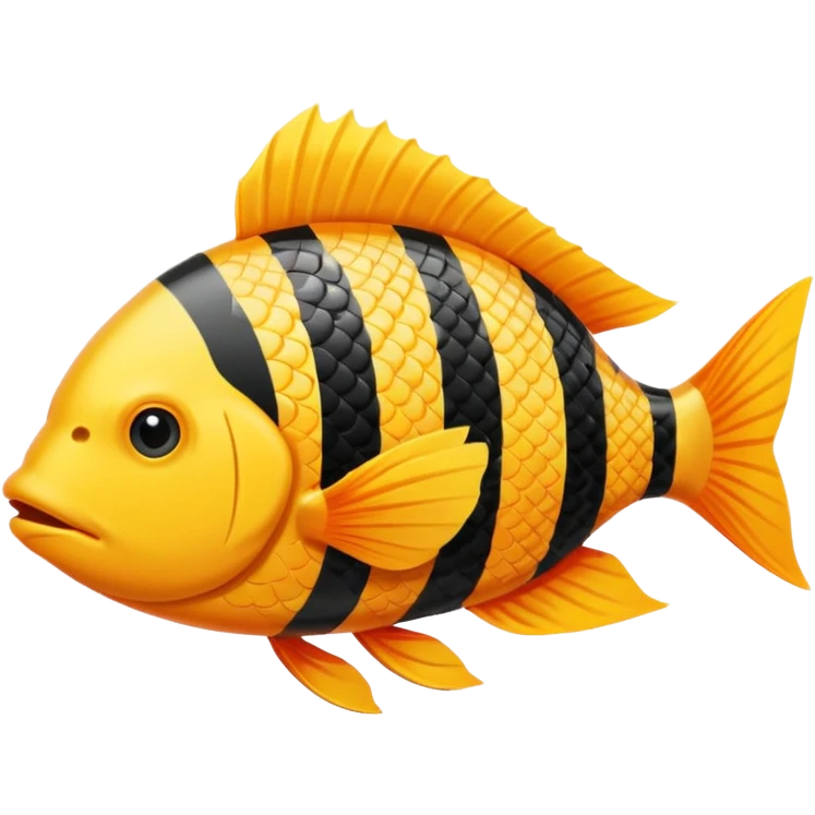 yellow fish emoji