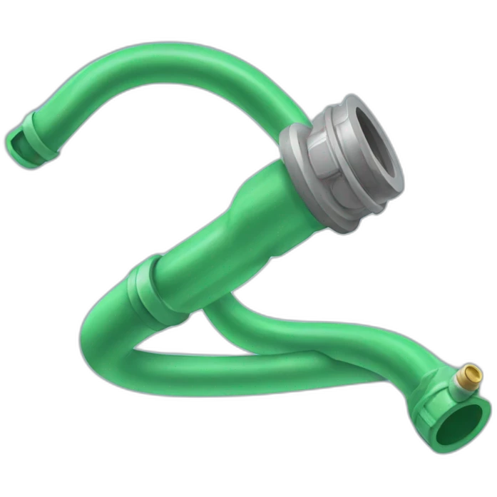 Water hose diagonal emoji